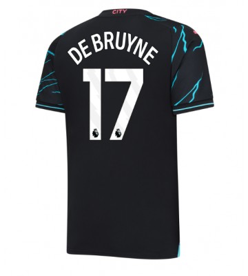 Manchester City Kevin De Bruyne #17 Replica Third Stadium Shirt 2023-24 Short Sleeve